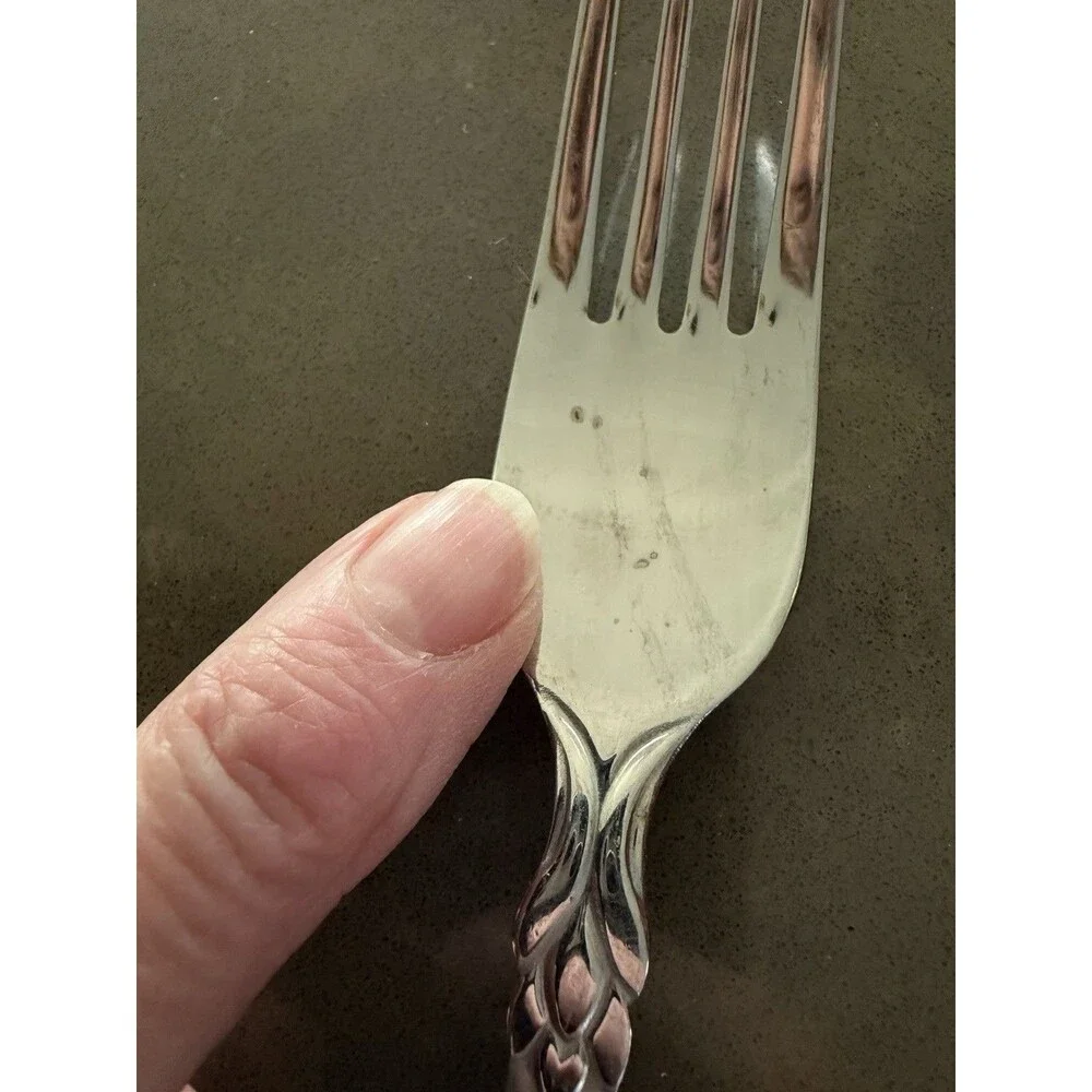 5 Piece Place Setting - Oneida Jacqueline Simba Stainless Flatware